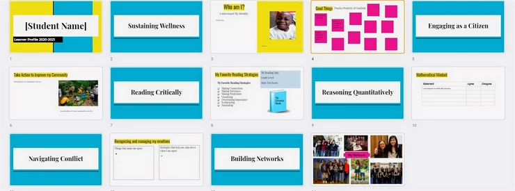 Learner Profile Sample